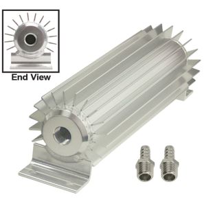 DERALE #13249 Single-Pass Heat Sink Cooler 10in