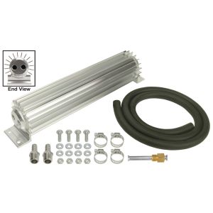 DERALE #13263 2 Pass Heat Sink Trans Cooler 12in Lg 1/4in NPT