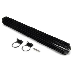 DERALE #13287 Dual-Pass Heat Sink Cool er  24in Black Anodized