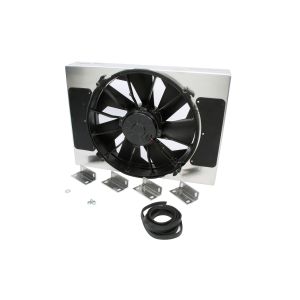 DERALE #16814 RAD Fan w/Alum Shroud Assembly