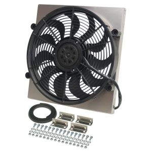 DERALE #16816 RAD Fan w/Alum Shroud Assembly
