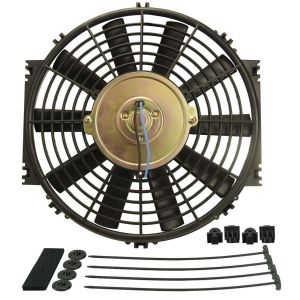 DERALE #16910 10in Dyno-Cool Straight Blade Electric Fan