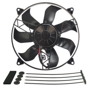 DERALE #16918 12in High Output RAD Fan Single Puller