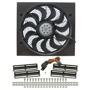 DERALE #16919 17in High Output RAD Fan Single 2 Spd Puller