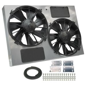 DERALE #16927 13in Dual High Output RAD Fans Puller