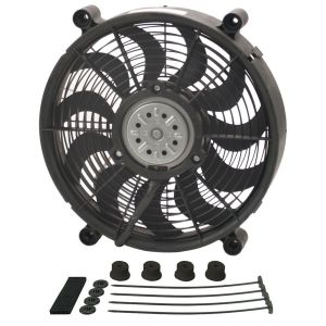DERALE #18214 14in High Output Electrc Fan Std Kit