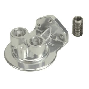 DERALE #25728 Ports-Up Filter Mount 1/2in NPT