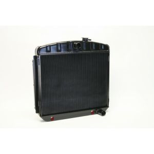 DEWITTS RADIATOR #32-1239013A Radiator 55-57 Chevy Auto Trans Black