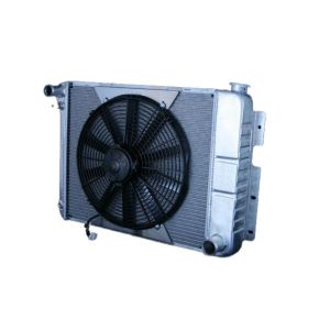 DEWITTS RADIATOR #32-4139004M Radiator w/Fans Camaro 67-69 SBC Man Trans Raw