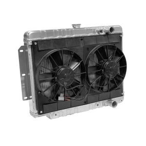 DEWITTS RADIATOR #32-4139014A Radiator w/Fans Impala 59-64 Auto Trans Raw