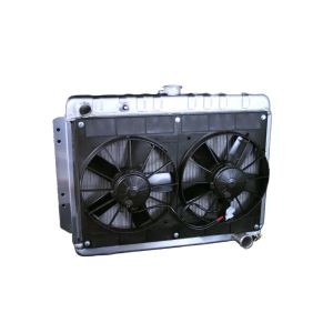 DEWITTS RADIATOR #32-4139016A Radiator w/Fans Impala 65-70 Auto Trans Raw