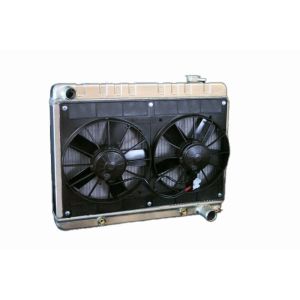 DEWITTS RADIATOR #32-4139017A Radiator w/Fans C-10 Trk 63-66 Auto Trans Raw
