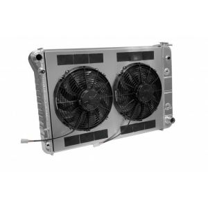 DEWITTS RADIATOR #32-4139019A Radiator w/Fans C-10 Trk 73-86 Trans Raw