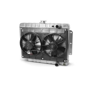 DEWITTS RADIATOR #32-6139014M Radiator w/Fans Impala LS 59-64 Man Trans Raw