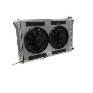 DEWITTS RADIATOR #32-6139019A Radiator w/Fans C-10 Trk LS 73-86 Trans Raw