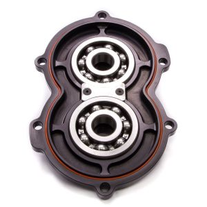DIVERSIFIED MACHINE #RRC-1386B Billet Alum Rear Cover w/Bearings Black