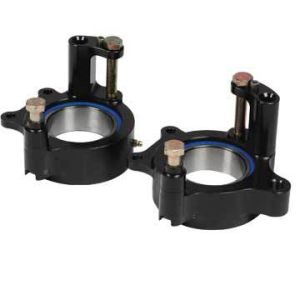 DIVERSIFIED MACHINE #SRC-2575B Small Double Bearing Birdcage Set Black