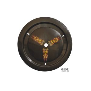 DOMINATOR RACE PRODUCTS #1012-D-BK Wheel Cover Dzus-On Black