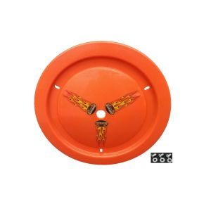 DOMINATOR RACE PRODUCTS #1012-D-OR Wheel Cover Dzus-On Orange