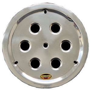 DOMINATOR RACE PRODUCTS #1032-B-POL Wheel Cover Hole Vent Alum Bolt 15in Polished