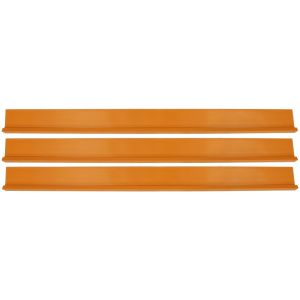 DOMINATOR RACE PRODUCTS #1100-OR Dirt Rocker Set Orange 3pc