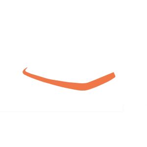 DOMINATOR RACE PRODUCTS #2304-OR Dominator Late Model Valance Cover Orange