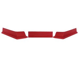 DOMINATOR RACE PRODUCTS #409-RD Valance Modified IMCA 3pc Red