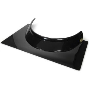 DOMINATOR RACE PRODUCTS #900-GBK Rock Guard Formed 3in Tall Black