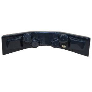 DOMINATOR RACE PRODUCTS #910-BK Dash Panel Curved Black 30in w x 12in d x 6.5in