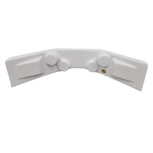 DOMINATOR RACE PRODUCTS #910-WH Dash Panel Curved White 30in w x 12in d x 6.5in