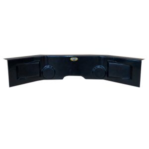 DOMINATOR RACE PRODUCTS #911-BK Dash Panel Flat Black 30in Wide