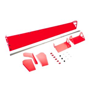 DOMINATOR RACE PRODUCTS #920-RD Plastic Spoiler 8x72in LM Red