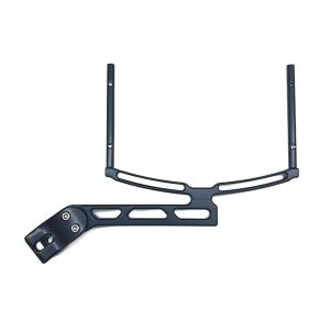 DRAG RACE SOLUTIONS #6001-020B Dial Board Bracket - Clamp On - 1.625in Black