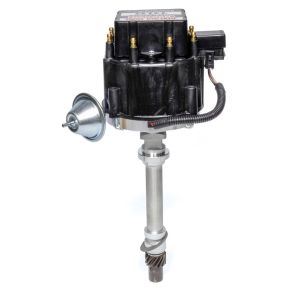 PERFORMANCE DISTRIBUTORS #12720BK Distributor Street Strip Black Cap SBC / BBC