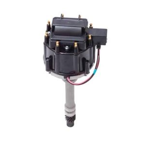 PERFORMANCE DISTRIBUTORS #61720BK Distributor Cap Black Chevy Inline 6 Cylinder