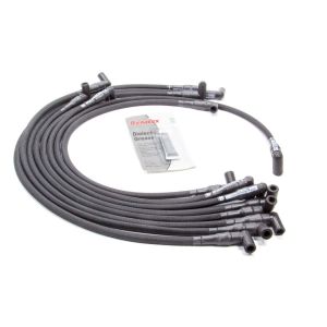 PERFORMANCE DISTRIBUTORS #C9051BK Live Wires SBC Under Headers HEI 90 Deg Black