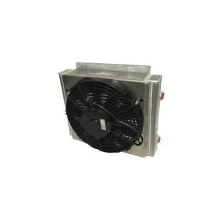 FLUIDYNE PERFORMANCE #OGEN.DB-30613.DP.F Transmission Cooler w/ Fan Dbl Pass