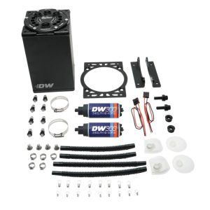 DEATSCHWERKS #6-301-30ST 3L Staged Surge Tank Dual DW300 Fuel Pumps