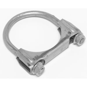 DYNOMAX #32218 Muffler Clamp 2.50in S/S