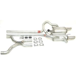 DYNOMAX #39434 SS Cat Back Exhaust 05-09 Mustang 4.0L