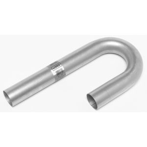 DYNOMAX #42392 2.5in Aluminized J-Bend Pipe 3.5 Radius 16 Gauge