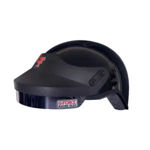 G-FORCE #4414MEDBK Crew Helmet Black Medium