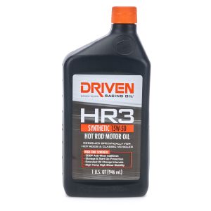 DRIVEN RACING OIL #1606 HR3 15w50 Synthetic Oil 1 Qt Bottle