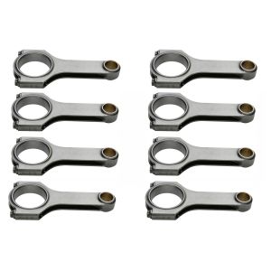 EAGLE #CRS5400S3D SBF 4340 Forged H-Beam Rods 5.400 w/2.123 Pin