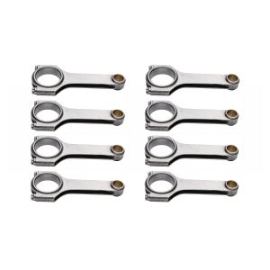 EAGLE #CRS6300B3DL19 SBC 4340 Forged H-Beam Rods 6.300 w/L19 Bolts