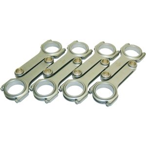 EAGLE #CRS63853D2000 BBC 4340 Forged H-Beam Rods 6.385 w/ARP 2000