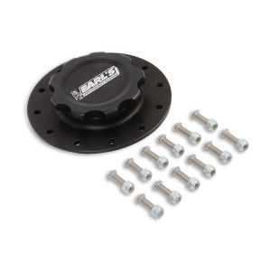 EARLS #166017ERL Alm Fuel Cell Cap & Bung w/12 Bolt Flange