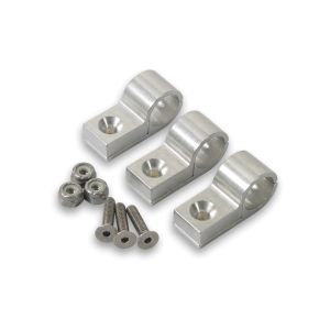 EARLS #170205ERL 5/16in Polished Alum Line Clamps (6pk)