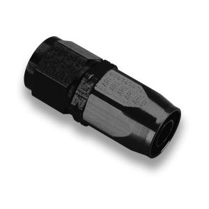 EARLS #AT300104ERL #4 Auto-Fit Str Hose End Black