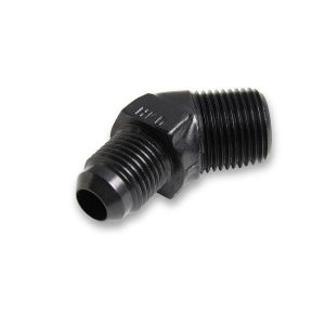 EARLS #AT982366ERL #6 Male to 3/8in NPT 45 Deg Ano-Tuff Adapter
